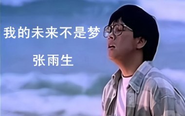 张雨生《我的未来不是梦》吉他谱 D调指法弹唱谱